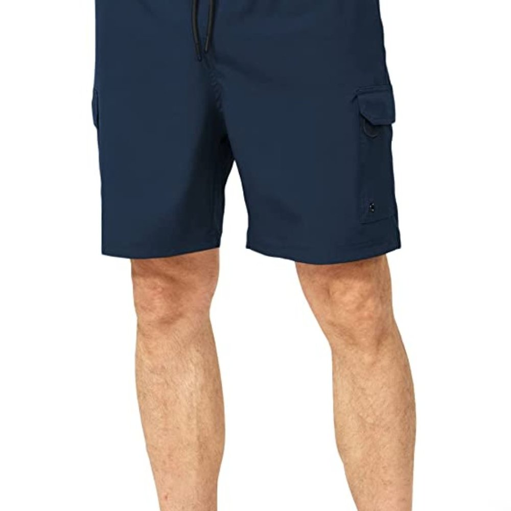 LAGOMERIST Swim Trunks/Shorts with Cargo Pockets Sz XLs